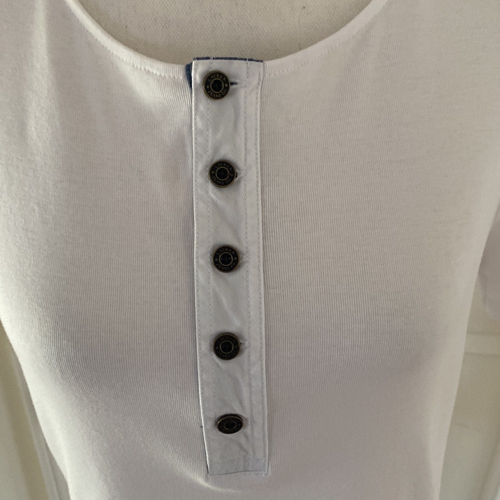 18:09 - Lauren Ralph Lauren Short Sleeve Henley View 5